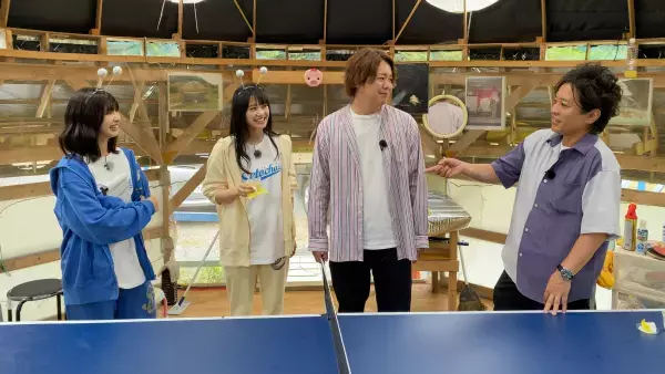 広島ホームテレビ【せとチャレ！STU48】ぺこぱと個性派卓球にチャレンジ！