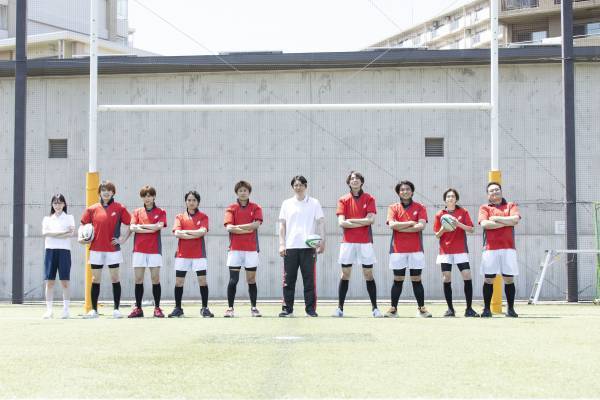 舞台「Go Forward！」プロ選手によるラグビー所作指導＆練習！本格的な試合シーンに注目！！