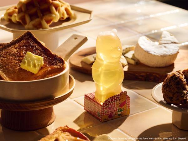 ディズニー「くまのプーさん」のはちみつボトルが新登場！使いやすくて可愛いはちみつを毎日の食卓に【クインビーガーデン】
