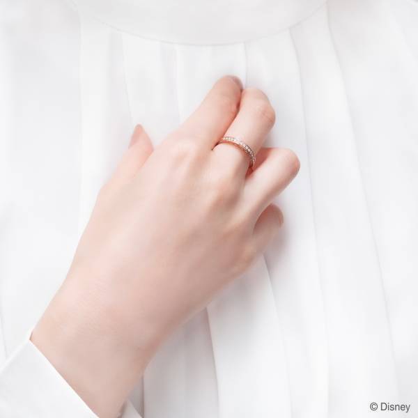 【ディズニープリンセス】新作ハーフエタニティリング発売 「アリエル」「ベル」「ジャスミン」それぞれをモチーフにデザイン