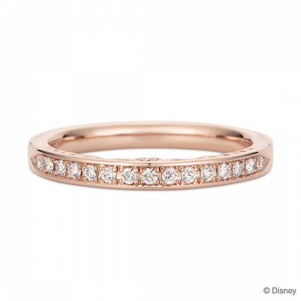 【ディズニープリンセス】新作ハーフエタニティリング発売 「アリエル」「ベル」「ジャスミン」それぞれをモチーフにデザイン