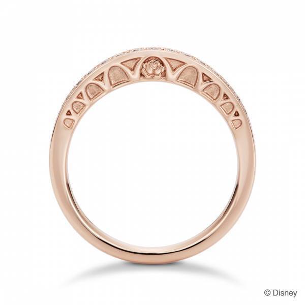 【ディズニープリンセス】新作ハーフエタニティリング発売 「アリエル」「ベル」「ジャスミン」それぞれをモチーフにデザイン