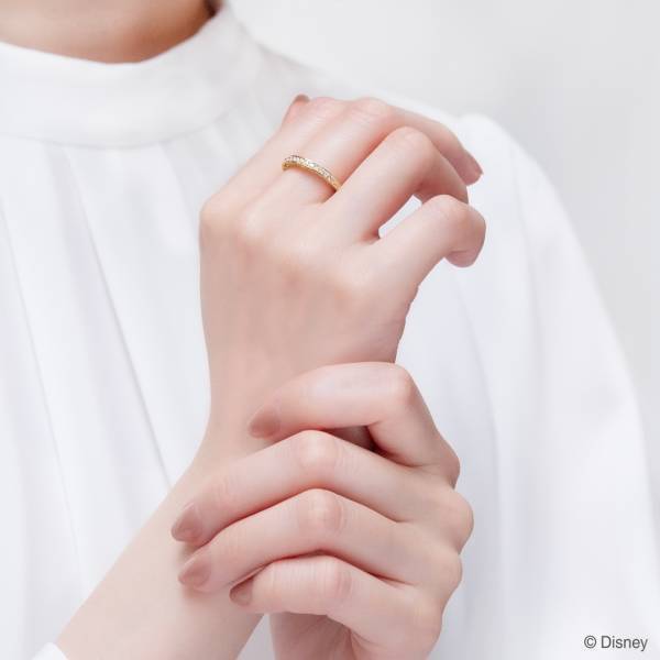 【ディズニープリンセス】新作ハーフエタニティリング発売 「アリエル」「ベル」「ジャスミン」それぞれをモチーフにデザイン