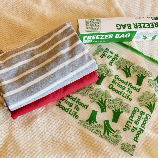 発売後すぐに売り切れとなったマチ付きジッパーバッグが再入荷！使い方無限大のジッパーバッグ特集！