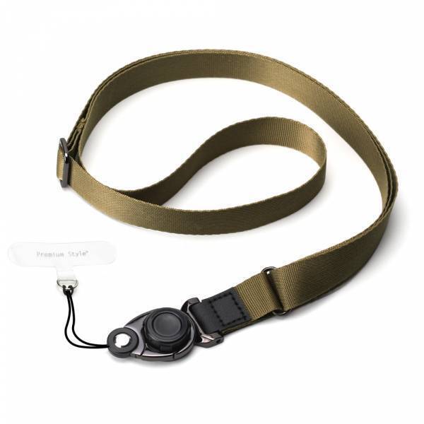 好きなケースに挟むだけ ストラップホルダー付ショルダーストラップを発売