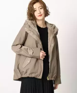 grove（グローブ） ３WAY仕様でロングシーズン活躍！ フェイクファーライナー付マンパを 8月28日（月）より発売