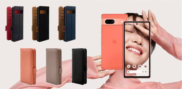 定番商品をブラッシュアップ！「Google Pixel 7a」専用手帳ケースを発売！