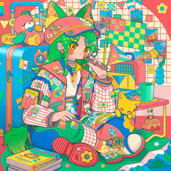 イラストレーターitousaの初個展「Hippity Hoppity」を12月9日（土）〜12月20日（水）まで、Anicoremix Gallery にて開催！