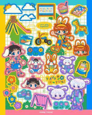 イラストレーターitousaの初個展「Hippity Hoppity」を12月9日（土）〜12月20日（水）まで、Anicoremix Gallery にて開催！