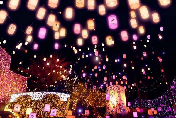 生まれ変わったイルミネーションが花ひらく「光の遊園地～Flowering Illumination～」開催