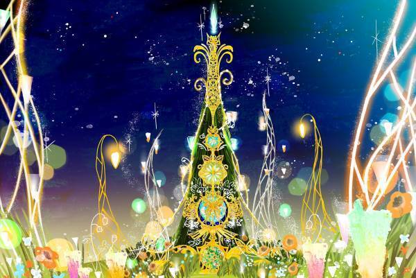 生まれ変わったイルミネーションが花ひらく「光の遊園地～Flowering Illumination～」開催
