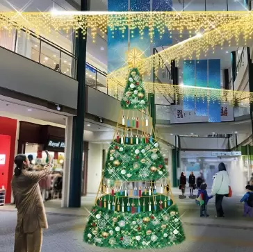 京阪沿線3つのモールで2023年もクリスマスプロモーションがスタート！ 能作のプロダクトを約500個使用した贅沢で幻想的な装飾が彩るクリスマス