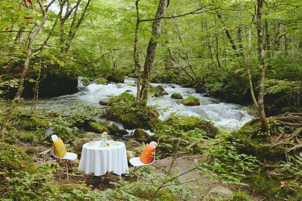 【奥入瀬渓流ホテル】苔スイーツ！？苔をイメージしたフィンガーフードを堪能「苔アフタヌーンティー」新登場～味はもちろん、見た目も楽しい、心が弾むアフタヌーンティー～｜期間：2023年6月1日～8月31日