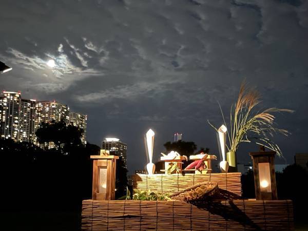 もうすぐ開催！浜離宮恩賜庭園でお月見散歩　～将軍の御庭で栗名月を愛でる～