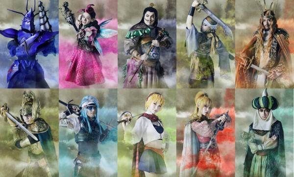 「サガ」シリーズ35周年記念公演 舞台『SaGa THE STAGE～再生の絆～』 八星ほか、新たに11キャラクタービジュアル解禁！ さらに展示会&物販イベントの同時開催が決定！！