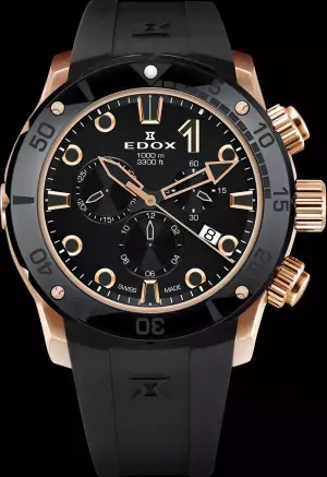 エドックスが『クロノオフショア1 クロノグラフ』を11月23日に発売