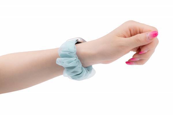 ふわふわとした質感が可愛らしい日本製オーガンジーを使用したAppleWattchバンド GRAMAS COLORSより発売