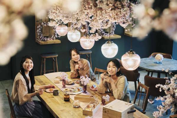 【OMO7旭川】花粉症の人も楽しめるインドアで花見が登場！満開の桜の下で、ご近所スイーツと紅茶を楽しめる「OMO エゾヤマザクラカフェ」開催～雨も寒さも関係なし！いつでも満開の桜でお出迎え～｜期間：2023年4月1日〜5月31日