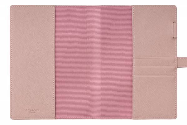 高級感のある柔らかな風合いのシュリンク調PUレザー使用 “petal” 2024年 新作綴じ手帳/システム手帳が登場【GRAMAS Cultivate】