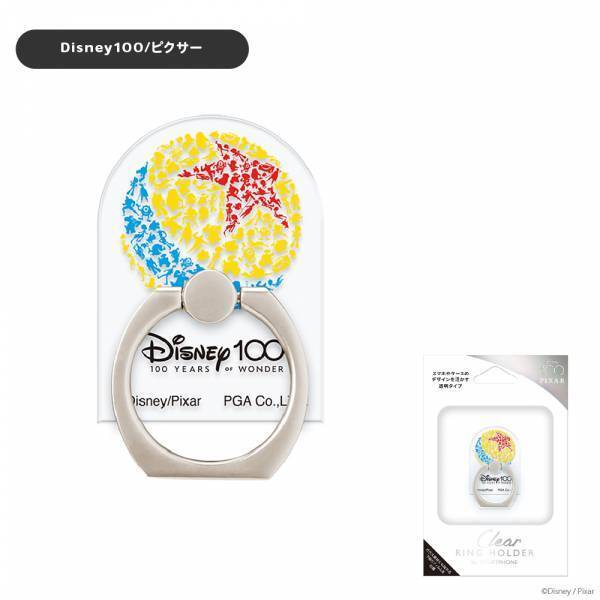 株式会社PGAがディズニー創立100周年を祝し、クリアリングホルダーとストラップホルダーを発売