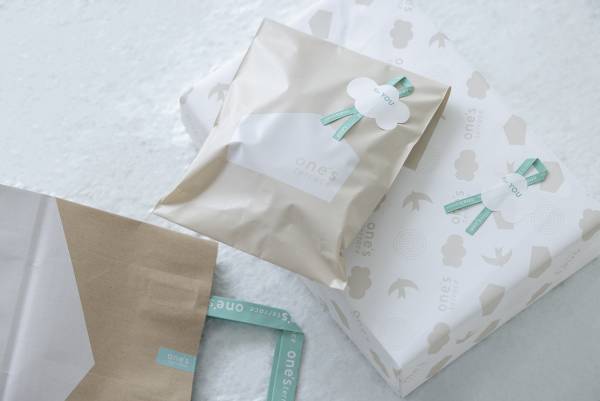 one’sterrace（ワンズテラス） ショッパーやギフトラッピングなど 店舗用副資材を環境に配慮した素材にリニューアル