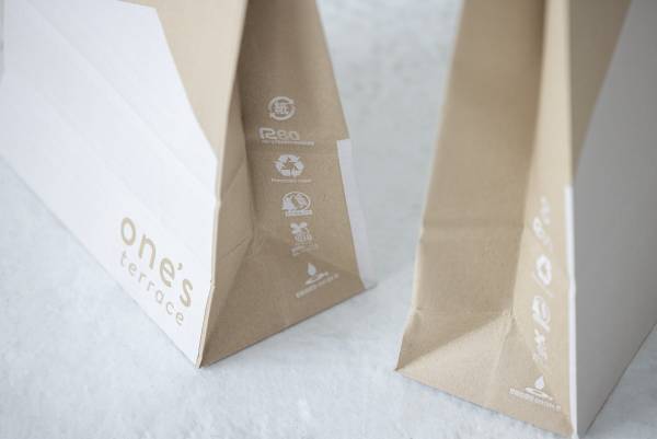 one’sterrace（ワンズテラス） ショッパーやギフトラッピングなど 店舗用副資材を環境に配慮した素材にリニューアル