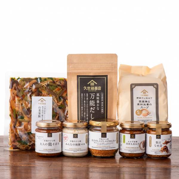 【久世福商店オンラインショップ限定】 「2023秋の福袋 ごはんのお供」10/13（金）発売！新米シーズンにピッタリ！食欲の秋を彩る人気アイテム大集合！！