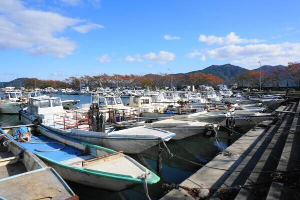 ～　島のお母さんが作る郷土料理「えび豆」と島ならではの秋の味覚を楽しもう！ ～　びわ湖の恵みクルーズ【秋】 沖島 郷土料理「えび豆」作り実演見学と 秋の味覚ホックホク を開催