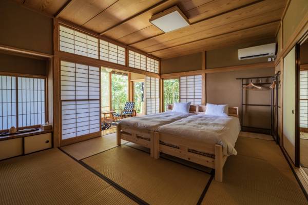 自然美と和の風情が融合した温泉付和風貸別荘「スイートヴィラ 熱海桃山」9月15日開業
