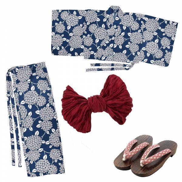 【浴衣2023】誰でも簡単に着られるレディースセパレート浴衣に新デザイン4種が登場