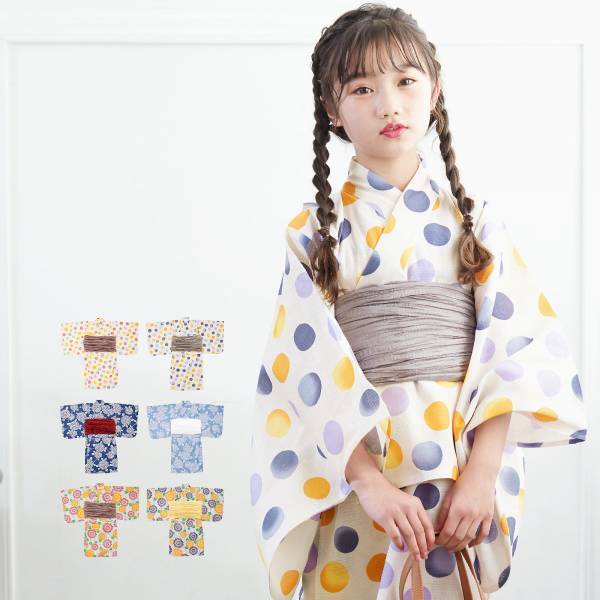 【浴衣2023】誰でも簡単に着られるレディースセパレート浴衣に新デザイン4種が登場