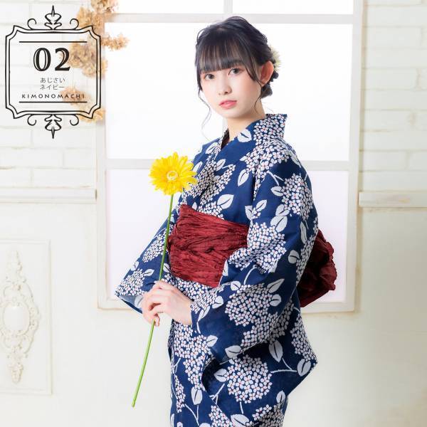 【浴衣2023】誰でも簡単に着られるレディースセパレート浴衣に新デザイン4種が登場