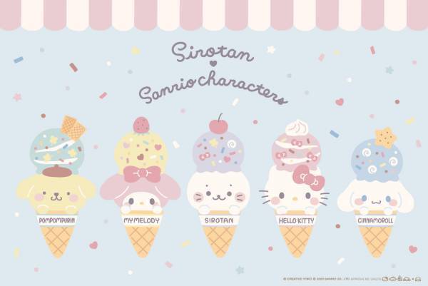 しろたんとサンリオキャラクターズが初のコラボレーション！『しろたん×サンリオキャラクターズPOP UP SHOP inマルイ』の開催が決定！