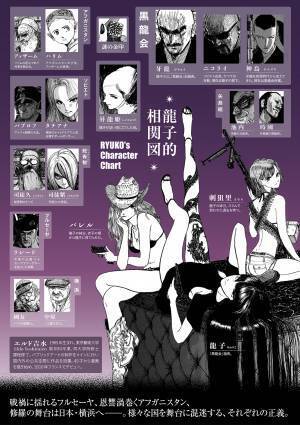 オール・アナログ・プロセス、血墨飛び散る怒涛の筆致！『龍子 RYUKO』1巻　9月14日発売