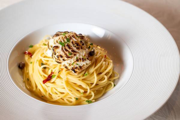 「のじまスコーラ」 秋メニューの提供やハロウィンイベント開催 ～ 淡路島産の名残鱧を使用したパスタや、栗を使用したデザートが目白押し ～