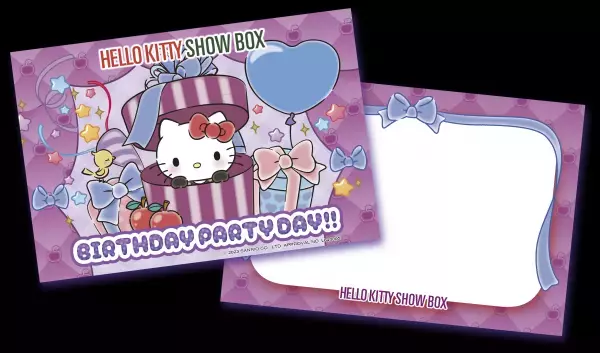 ハローキティと並んで撮ろう！“幸せいっぱいな誕生日” 『ハローキティとHappy Birthday To YOU!!』 10月28日、29日開催～10月誕生日のお子様は、無料でご案内～