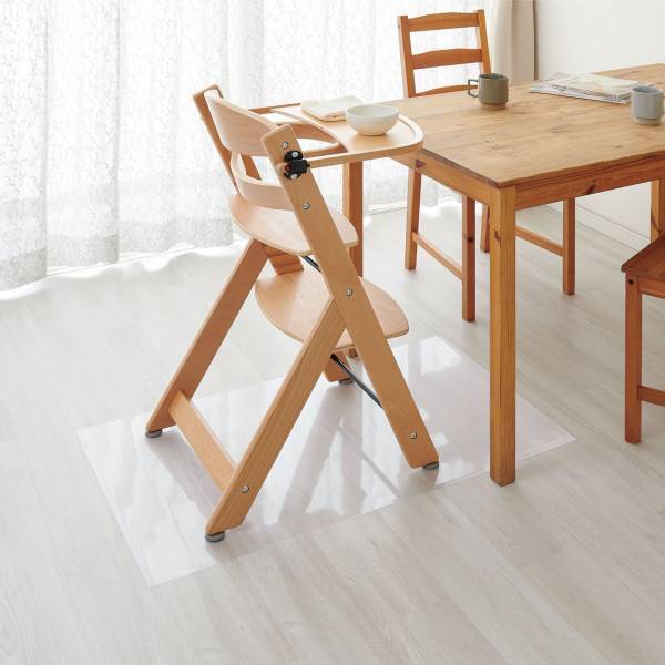 キズ・汚れ防止に！サッと拭ける透明マットシリーズ『透明マット チェアマット』を新発売！！