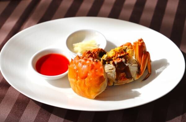 【西明石ホテルキャッスルプラザ】広東料理店「春華」、秋の風味を極める「上海蟹フェア」開催！