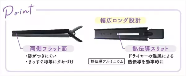 Z世代の憧れの髪型はK-POP風センター分け。その決め手は 髪の立ち上げ。「ニュート前髪立ち上げクリップ」 2月10日（金）発売
