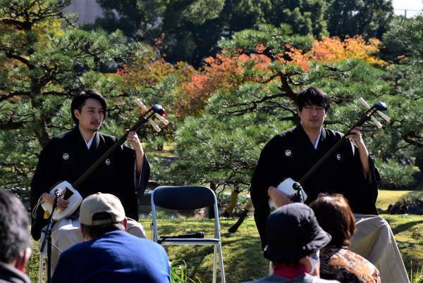 【旧芝離宮恩賜庭園】11/3「津軽三味線演奏会」11/4,5「弓道イベント」を開催します！