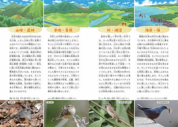 あの鳥、なにを食べているの？　鳥たちの謎多き食卓事情にせまる！『鳥の食べもの＆とり方・食べ方図鑑』が4月4日に発売。