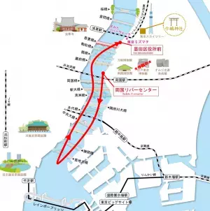 2024年１月２日・３日　東京水辺ライン　初詣クルーズ「牛嶋神社で昇殿参拝・厄除祈願」