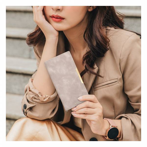 【iPhone 15シリーズ】高級感あふれるスエード調の手帳型ケース「Felicy」を発売！