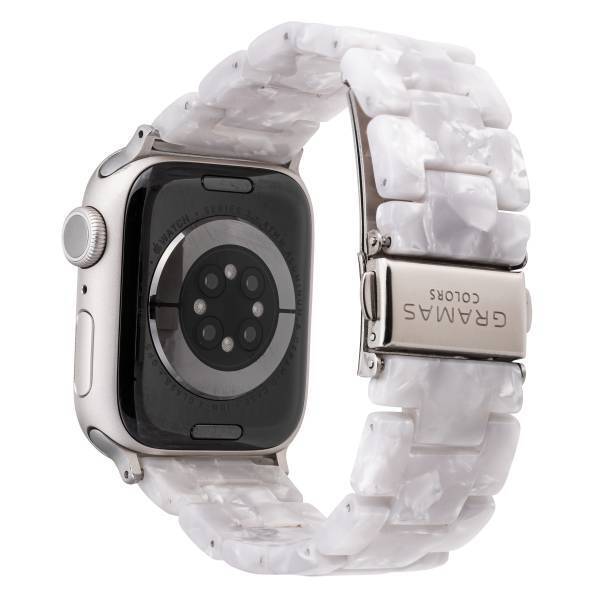 手首周りが目に留まる季節に キャンディのような透け感が可愛いApple Watchバンド GRAMAS COLORSより発売