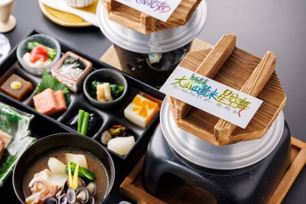 鳥取の温泉旅館「皆生風雅」が朝食リニューアル　2023年7月より鳥取県産お米2種食べ比べ＆地元グルメを満喫