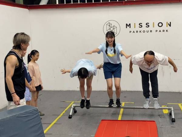 広島ホームテレビ【せとチャレ！STU48】己の壁を超えろ！パルクールに挑戦！！