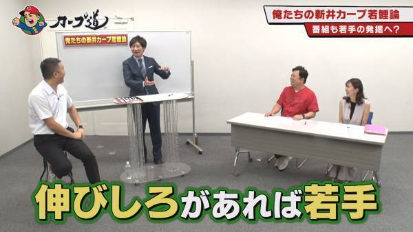 【カープ道】『俺たちの新井カープ若鯉論』８月23日（水）深夜放送　広島ホームテレビ