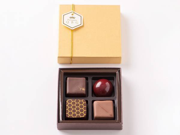 はちみつとフルーツのマリアージュを味わうショコラ、老舗はちみつメーカー直営「パティスリーQBG」から発売【バレンタイン2023】