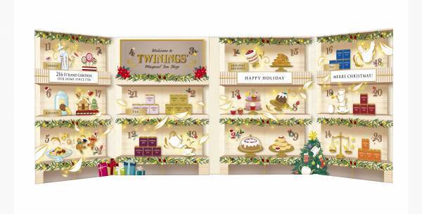 英国王室御用達トワイニングより、ホリデーシーズン限定！24種の味わいを楽しめる＜トワイニング＞「アドべント ティー カレンダー」新発売