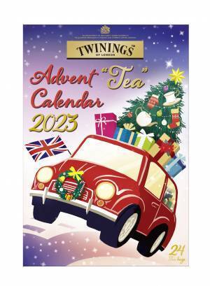 英国王室御用達トワイニングより、ホリデーシーズン限定！24種の味わいを楽しめる＜トワイニング＞「アドべント ティー カレンダー」新発売